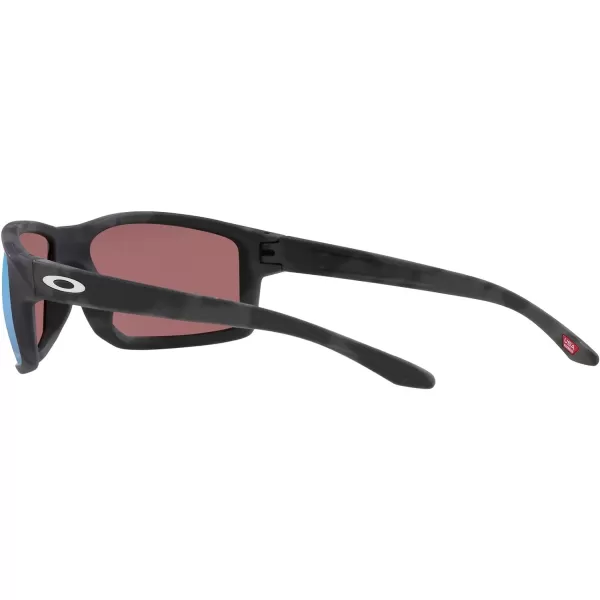 imageOakley Mens Oo9449 Gibston Square SunglassesMatte Black CamoPrizm Deep Water Polarized