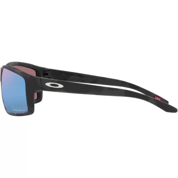 imageOakley Mens Oo9449 Gibston Square SunglassesMatte Black CamoPrizm Deep Water Polarized