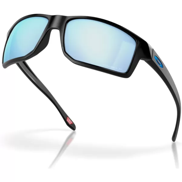 imageOakley Mens Oo9449 Gibston Square SunglassesMatte BlackPrizm Deep Water Polarized