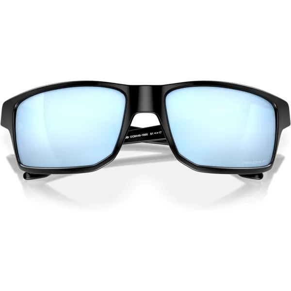 imageOakley Mens Oo9449 Gibston Square SunglassesMatte BlackPrizm Deep Water Polarized