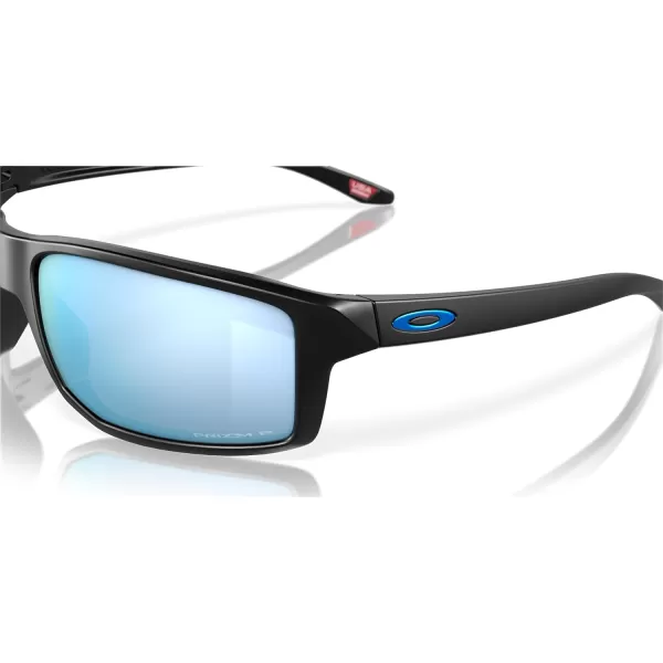 imageOakley Mens Oo9449 Gibston Square SunglassesMatte BlackPrizm Deep Water Polarized