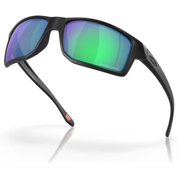 imageOakley Mens Oo9449 Gibston Square SunglassesMatte BlackPrizm Jade
