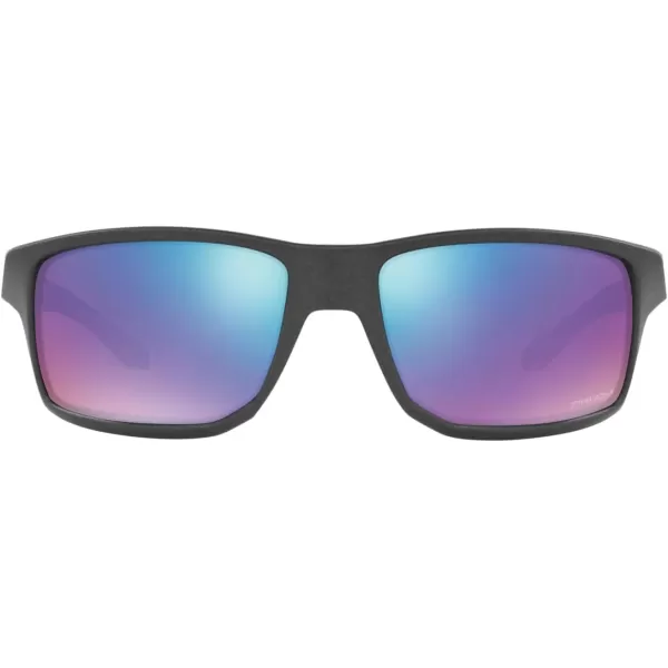 imageOakley Mens Oo9449 Gibston Square SunglassesMatte BlackPrizm Violet Polarized