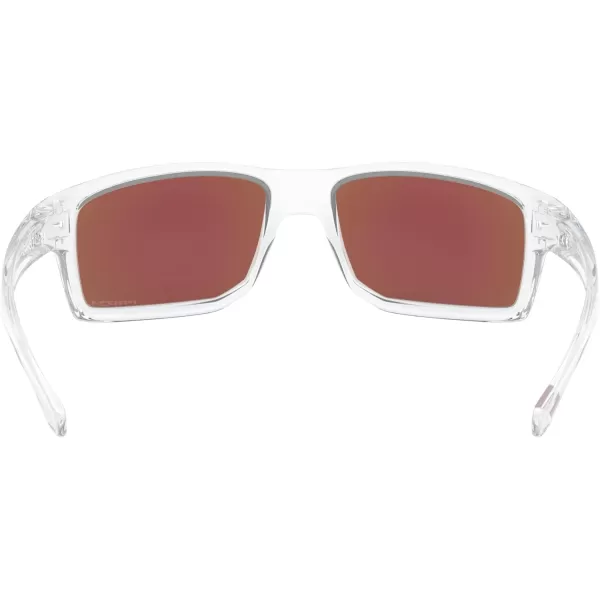 imageOakley Mens Oo9449 Gibston Square SunglassesPolished ClearPrizm Sapphire