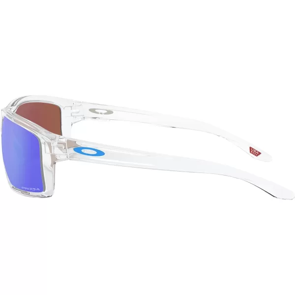 imageOakley Mens Oo9449 Gibston Square SunglassesPolished ClearPrizm Sapphire