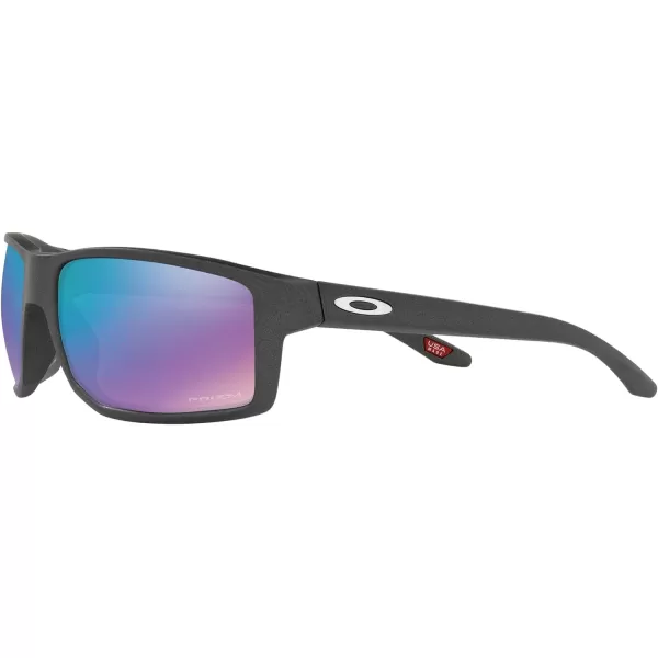 imageOakley Mens Oo9449 Gibston Square SunglassesSteelPrizm Snow Sapphire