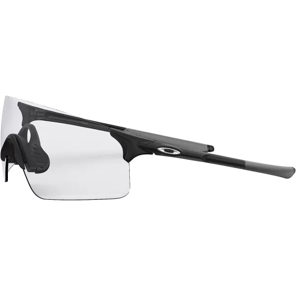 imageOakley Mens Oo9454 Evzero Blades Rectangular SunglassesMatte BlackClear Black Iridium Photochromic