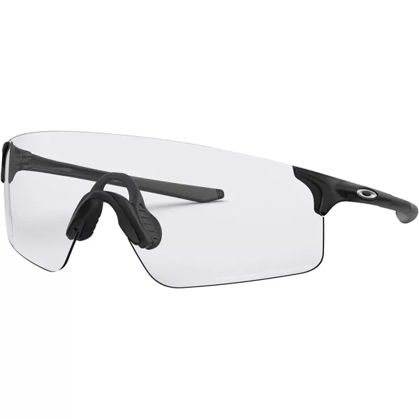 imageOakley Mens Oo9454 Evzero Blades Rectangular SunglassesMatte BlackClear Black Iridium Photochromic