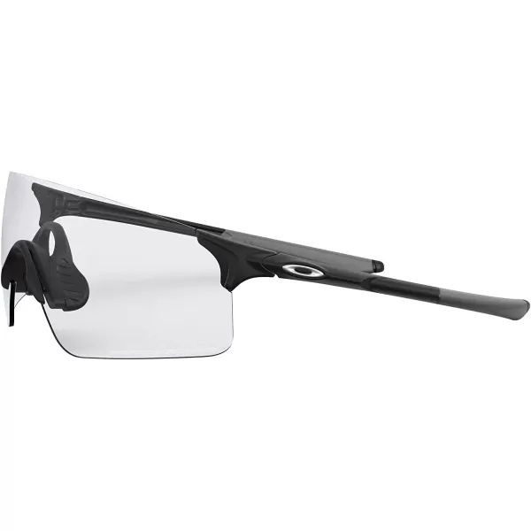 imageOakley Mens Oo9454 Evzero Blades Rectangular SunglassesMatte BlackClear Black Iridium Photochromic
