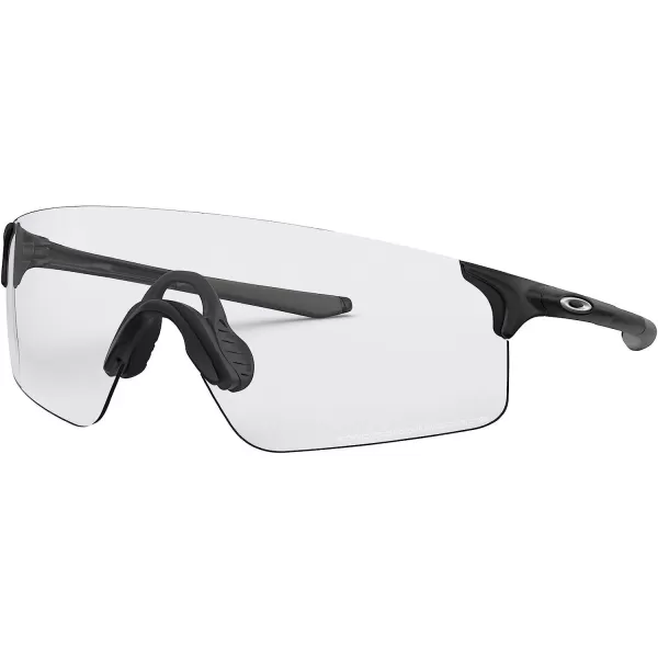 imageOakley Mens Oo9454 Evzero Blades Rectangular SunglassesMatte BlackClear Black Iridium Photochromic