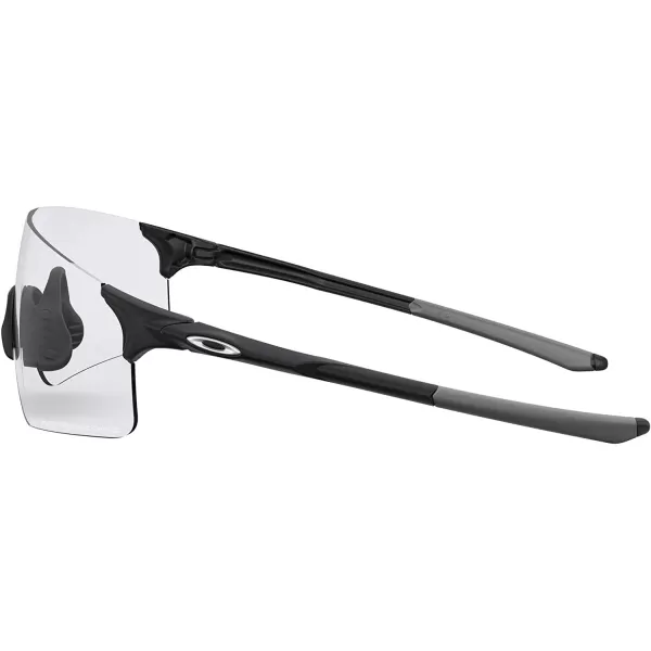 imageOakley Mens Oo9454 Evzero Blades Rectangular SunglassesMatte BlackClear Black Iridium Photochromic