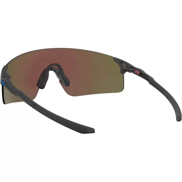 imageOakley Mens Oo9454 Evzero Blades Rectangular SunglassesSteelPrizm Sapphire
