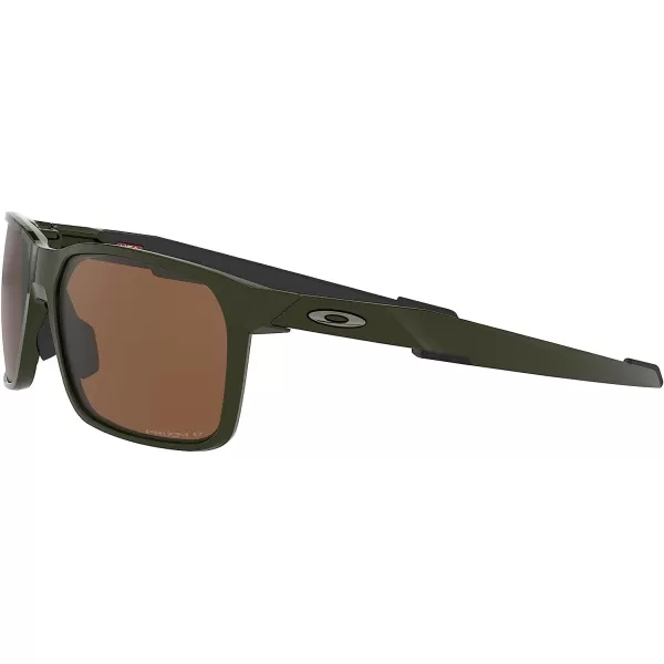 imageOakley Mens Oo9460 Portal X Rectangular SunglassesOlivePrizm Tungsten Polarized