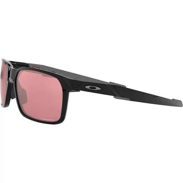 imageOakley Mens Oo9460 Portal X Rectangular SunglassesPolished BlackPrizm Dark Golf