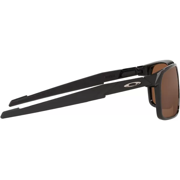 imageOakley Mens Oo9460 Portal X Rectangular SunglassesPolished BlackPrizm Tungsten Polarized