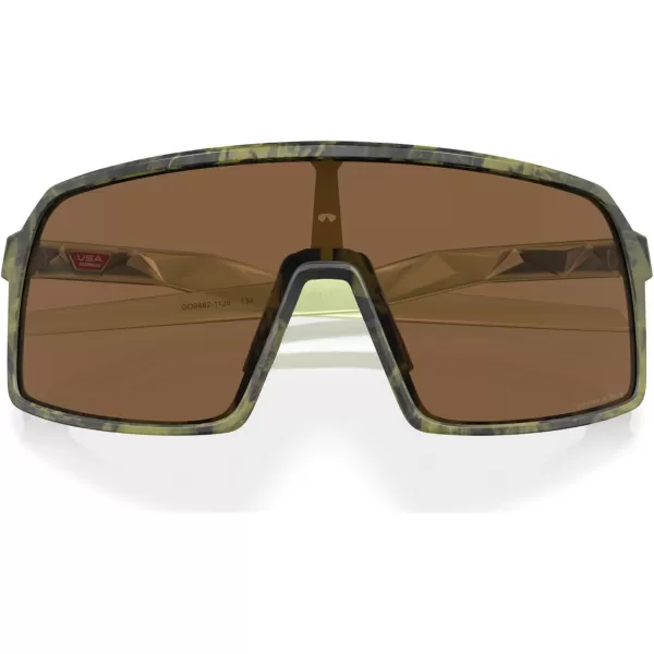 imageOakley Mens Oo9462 Sutro S Rectangular SunglassesFern SwirlPrizm Bronze