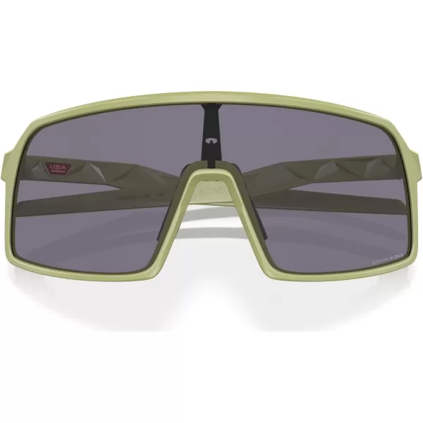 imageOakley Mens Oo9462 Sutro S Rectangular SunglassesMatte FernPrizm Grey