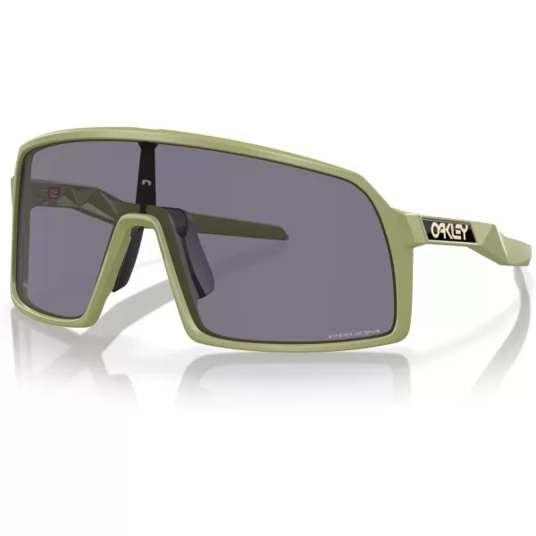 imageOakley Mens Oo9462 Sutro S Rectangular SunglassesMatte FernPrizm Grey