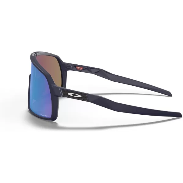 imageOakley Mens Oo9462 Sutro S Rectangular SunglassesMatte NavyPrizm Sapphire