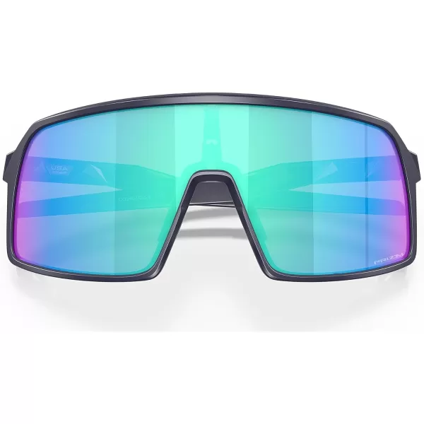 imageOakley Mens Oo9462 Sutro S Rectangular SunglassesMatte NavyPrizm Sapphire