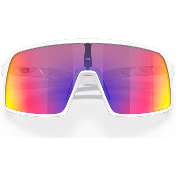 imageOakley Mens Oo9462 Sutro S Rectangular SunglassesMatte WhitePrizm Road