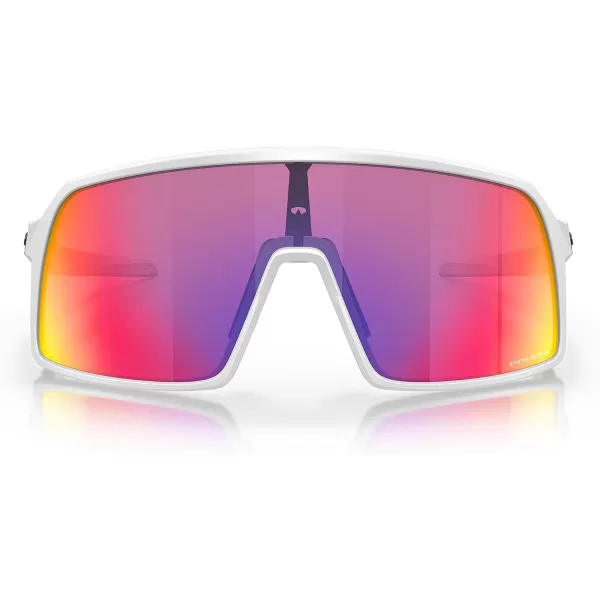 imageOakley Mens Oo9462 Sutro S Rectangular SunglassesMatte WhitePrizm Road