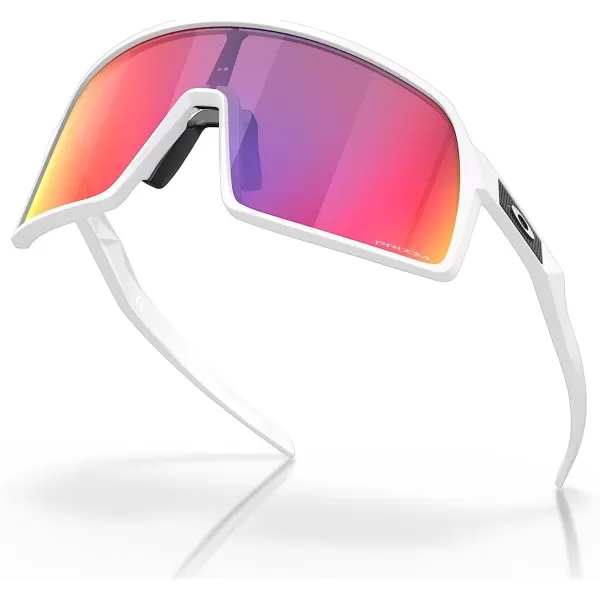 imageOakley Mens Oo9462 Sutro S Rectangular SunglassesMatte WhitePrizm Road