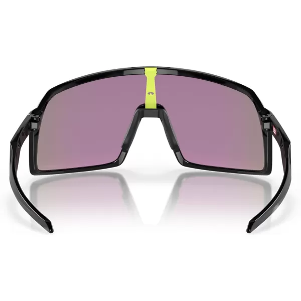 imageOakley Mens Oo9462 Sutro S Rectangular SunglassesPolished BlackPrizm Jade