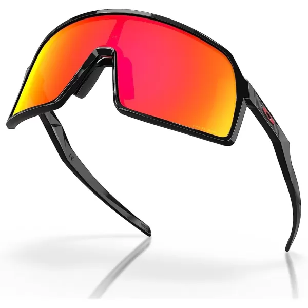 imageOakley Mens Oo9462 Sutro S Rectangular SunglassesPolished BlackPrizm Ruby