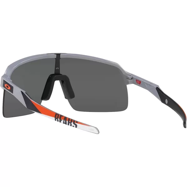 imageOakley Mens Oo9463 Sutro Lite NFL Collection SunglassesChicago Bears Matte FogPrizm Black