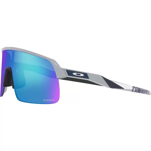imageOakley Mens Oo9463 Sutro Lite NFL Collection SunglassesDallas Cowboys Matte FogPrizm Sapphire