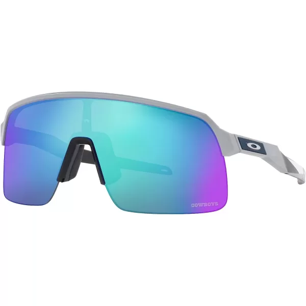 imageOakley Mens Oo9463 Sutro Lite NFL Collection SunglassesDallas Cowboys Matte FogPrizm Sapphire