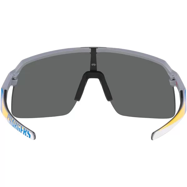 imageOakley Mens Oo9463 Sutro Lite NFL Collection SunglassesLos Angeles Chargers Matte FogPrizm Black