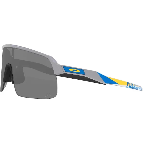 imageOakley Mens Oo9463 Sutro Lite NFL Collection SunglassesLos Angeles Chargers Matte FogPrizm Black