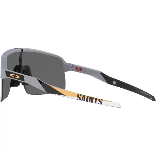 imageOakley Mens Oo9463 Sutro Lite NFL Collection SunglassesNew Orleans Saints Matte FogPrizm Black