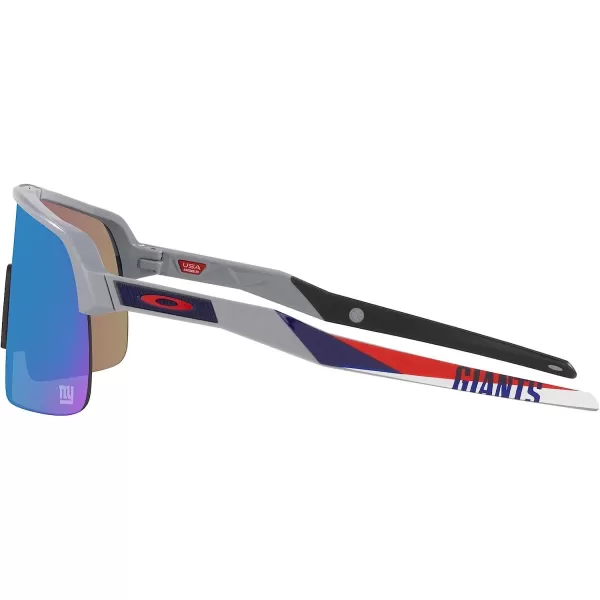 imageOakley Mens Oo9463 Sutro Lite NFL Collection SunglassesNew York Giants Matte FogPrizm Sapphire