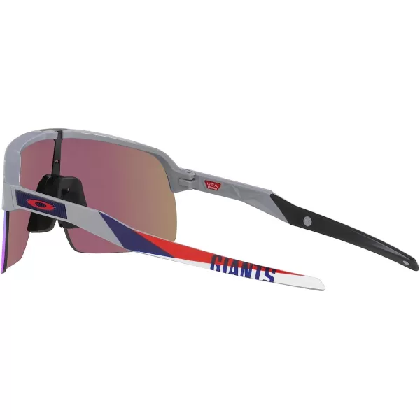 imageOakley Mens Oo9463 Sutro Lite NFL Collection SunglassesNew York Giants Matte FogPrizm Sapphire