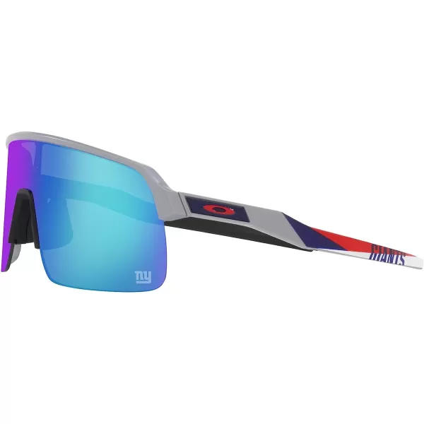 imageOakley Mens Oo9463 Sutro Lite NFL Collection SunglassesNew York Giants Matte FogPrizm Sapphire