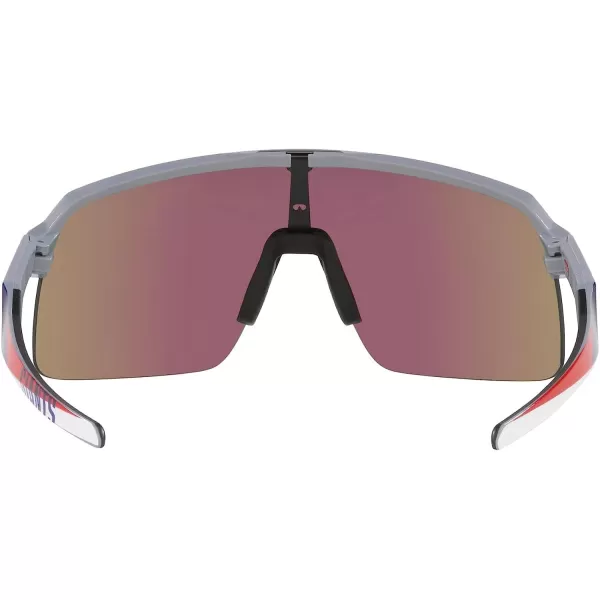 imageOakley Mens Oo9463 Sutro Lite NFL Collection SunglassesNew York Giants Matte FogPrizm Sapphire