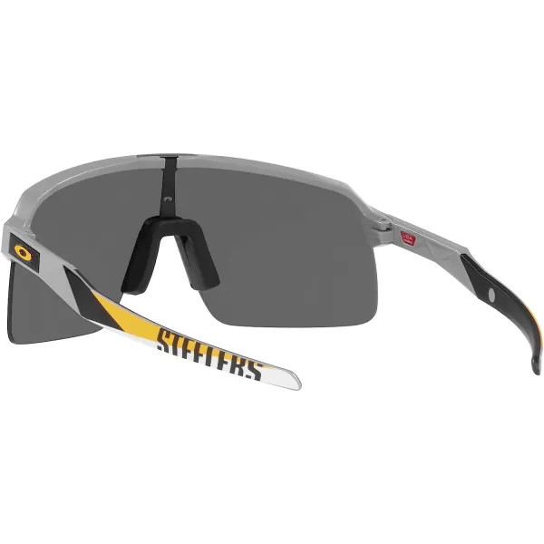 imageOakley Mens Oo9463 Sutro Lite NFL Collection SunglassesPittsburgh Steelers Matte FogPrizm Black