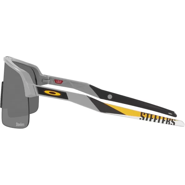 imageOakley Mens Oo9463 Sutro Lite NFL Collection SunglassesPittsburgh Steelers Matte FogPrizm Black