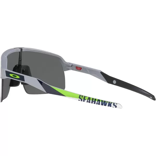 imageOakley Mens Oo9463 Sutro Lite NFL Collection SunglassesSeattle Seahawks Matte FogPrizm Black