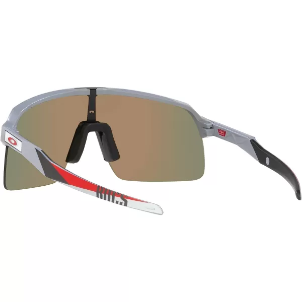 imageOakley Mens Oo9463 Sutro Lite NFL Collection SunglassesTampa Bay Buccaneers Matte FogPrizm Ruby