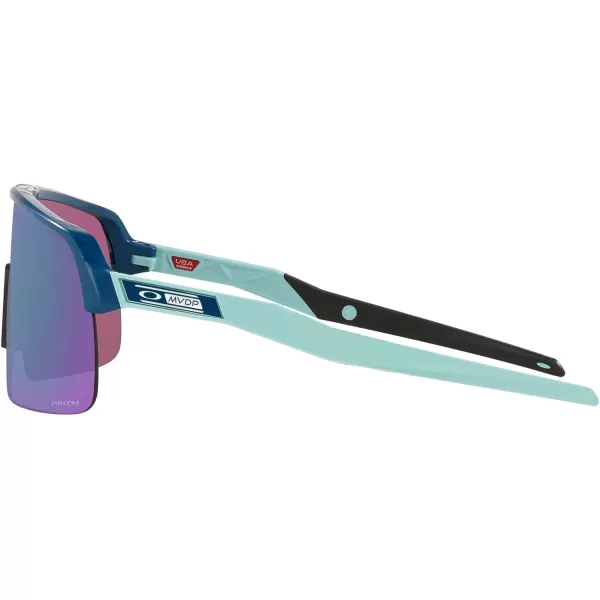 imageOakley Mens Oo9463 Sutro Lite Rectangular SunglassesMathieu Van Der Poel Matte Poseidon Gloss SplatterPrizm Road Jade