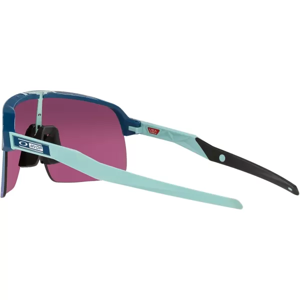 imageOakley Mens Oo9463 Sutro Lite Rectangular SunglassesMathieu Van Der Poel Matte Poseidon Gloss SplatterPrizm Road Jade