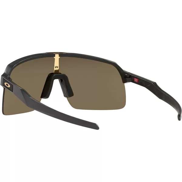 imageOakley Mens Oo9463 Sutro Lite Rectangular SunglassesMatte CarbonPrizm 24k