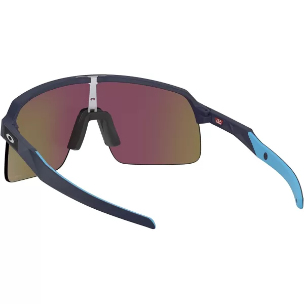 imageOakley Mens Oo9463 Sutro Lite Rectangular SunglassesMatte NavyPrizm Sapphire