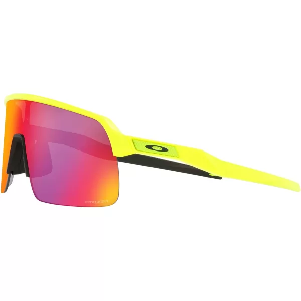 imageOakley Mens Oo9463 Sutro Lite Rectangular SunglassesMatte Neon YellowPrizm Road