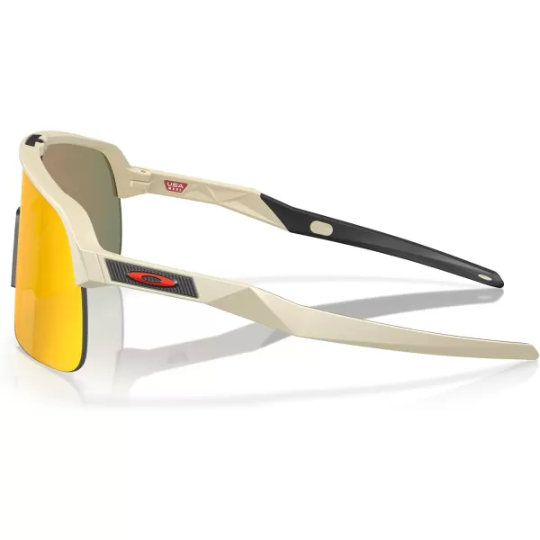 imageOakley Mens Oo9463 Sutro Lite Rectangular SunglassesMatte SandPrizm Ruby