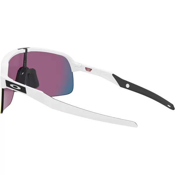 imageOakley Mens Oo9463 Sutro Lite Rectangular SunglassesMatte WhitePrizm Road